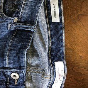 Torrid Sharkbite Girlfriend Jeans size 14S